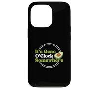It's Guac O'Clock Somewhere Funny Avocat Guacamole Lovers Coque pour iPhone 13 Pro