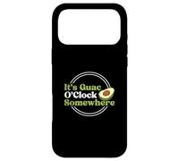 It's Guac O'Clock Somewhere Funny Avocat Guacamole Lovers Coque pour iPhone 17 Pro Max