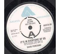 IT'S IN EVERYONE OF US 7" (45) UK ARISTA 1975 DEMO B/W GREYHOUND MARY (ARISTA69)