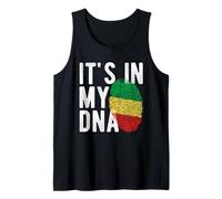 It's in My ADN Congo, Republique of The Flag Fingerprint Débardeur