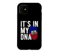 It's in My ADNA Drapeau Haiti Empreinte Digitale Coque pour iPhone 11