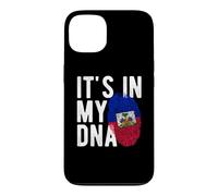 It's in My ADNA Drapeau Haiti Empreinte Digitale Coque pour iPhone 13