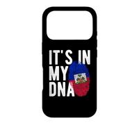 It's in My ADNA Drapeau Haiti Empreinte Digitale Coque pour iPhone 17 Pro