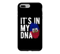 It's in My ADNA Drapeau Haiti Empreinte Digitale Coque pour iPhone 7 Plus/8 Plus