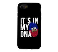 It's in My ADNA Drapeau Haiti Empreinte Digitale Coque pour iPhone SE (2020) / 7/8