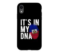 It's in My ADNA Drapeau Haiti Empreinte Digitale Coque pour iPhone XR