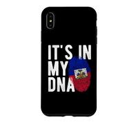 It's in My ADNA Drapeau Haiti Empreinte Digitale Coque pour iPhone XS Max