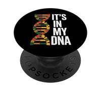 It's in My DNA African American Black History Pride PopSockets PopGrip Adhésif