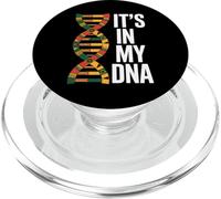 It's in My DNA African American Black History Pride PopSockets PopGrip pour MagSafe