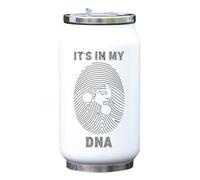 It's in My DNA Bouteille isotherme pour boissons Blanc Taille unique