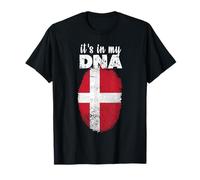 It's in My DNA Drapeau Danois fière Danemark DNK T-Shirt