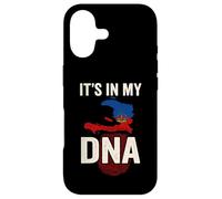 Its in My DNA Haiti Drapeau haïtien Empreinte Digitale Coque pour iPhone 17