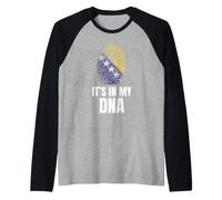 It's in My DNA Proud to Be from Bosnia Manche Raglan