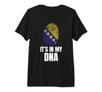It's in My DNA Proud to Be from Bosnia T-Shirt Haut de Gamme