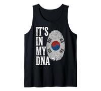 Its in My DNA South Korea Empreinte Digitale Débardeur