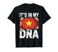 It's in My DNA Vietnamese Roots Vietnam Flag T-Shirt