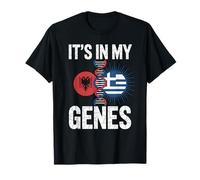 It's in My Genes Albanian Greek Roots Albania Greece T-Shirt