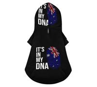 It's in MyAustralia - Sweat à Capuche imprimé Drapeau pour Animaux de Compagnie, Pull Chaud, Veste pour Chien et Chat, 2XL