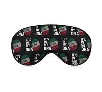 It's in MyMexican Drapeau Masque de Sommeil Nuit Couverture Yeux pour Femmes Hommes BlockLight pour Avion Voyage Sieste Sangle Réglable