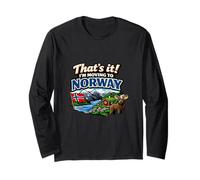 It's It I'm Moving to Norway Funny Norway Travel Humour Manche Longue