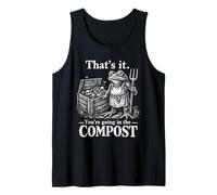 It's It You're Going in The Compost Funny Frog Gardening Débardeur