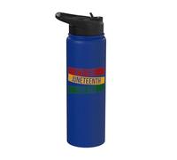 It's Juneteenth For Me Stainless Steel Insulated Water Bottle