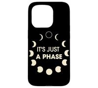 It's Just A Phase Moon Phases Space Science Femme Homme Enfant Coque pour iPhone 15 Pro