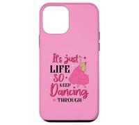 It's Just Life So Keep Dancing Through - Sorcière rose Coque pour iPhone 12 mini