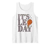 Its Leg Day Funny Pilgrim Turkey Thanksgiving Costume Tee Débardeur