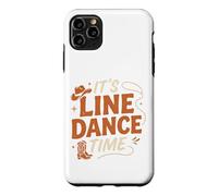 It's Line Dance Time Country Music Cowboy Cowgirl Rodéo Coque pour iPhone 11 Pro Max