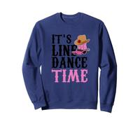 It's Line Dance Time Cute Line Dancing Sweatshirt