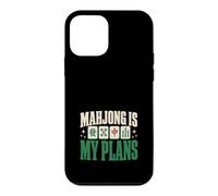 Its Mahjong Time Floral Tiles Mahjong Lovers Coque pour iPhone 12 Mini