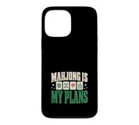 Its Mahjong Time Floral Tiles Mahjong Lovers Coque pour iPhone 13 Pro Max