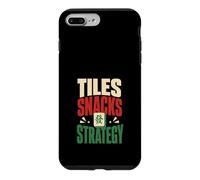 Its Mahjong Time Floral Tiles Mahjong Lovers Coque pour iPhone 7 Plus/8 Plus