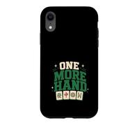 Its Mahjong Time Floral Tiles Mahjong Lovers Coque pour iPhone XR
