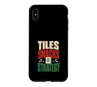 Its Mahjong Time Floral Tiles Mahjong Lovers Coque pour iPhone XS Max
