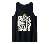 Its Mahjong Time Floral Tiles Mahjong Lovers Débardeur