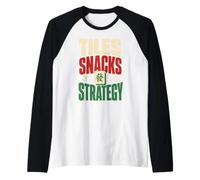 Its Mahjong Time Floral Tiles Mahjong Lovers Manche Raglan