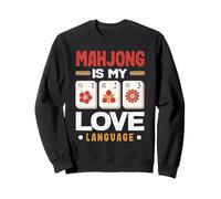 Its Mahjong Time Floral Tiles Mahjong Lovers Sweatshirt