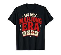 Its Mahjong Time Floral Tiles Mahjong Lovers T-Shirt
