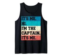 It's me Hi. I'm the Captain, It's me. Hommes Femmes Manches courtes Débardeur