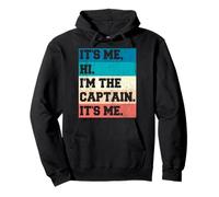 It's me Hi. I'm the Captain, It's me. Hommes Femmes Manches courtes Sweat à Capuche