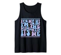 It's Me Hi I'm The Retro Bridesmaid Groovy Bachelorette Party Débardeur