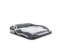 Its-Me Lit double adaptable à toutes les tailles de matelas. Choisissez parmi différents matériaux et couleurs et créez votre propre lit. (Amsterdam)