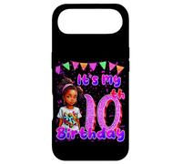 It's My 10th Birthday African American Black Girl 10 Year Old Coque pour iPhone Air