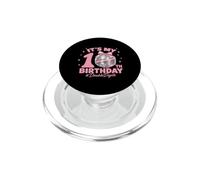 It's My 10th Birthday Girl Double Digits Bow Disco Ball PopSockets PopGrip pour MagSafe