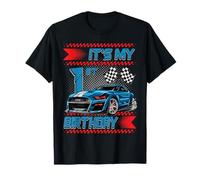 It's My 1st Birthday Race Car Party Outfit 1 Year Old Boys T-Shirt