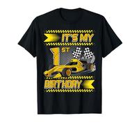 It's My 1st Birthday Race Car Party Outfit 1 Year Old Boys T-Shirt