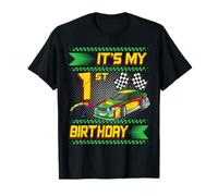 It's My 1st Birthday Race Car Party Outfit 1 Year Old Boys T-Shirt