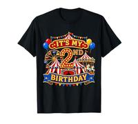 Its My 2nd Birthday Circus 2 yrs Old Carnival Party Kids T-Shirt